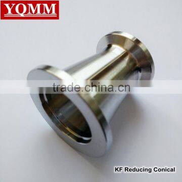 KF16-KF40 vacuum flange stainless steel reducer conical