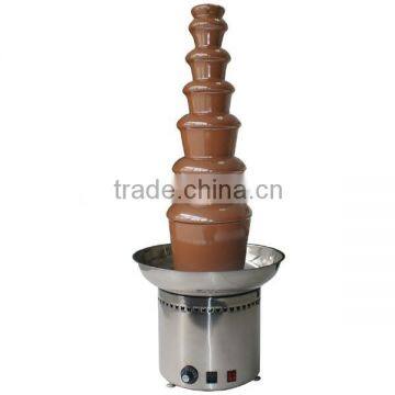 Professional 43cm(D)103cm(H)200W Stainless steel 304# 7 layers large electric 110v/220v commercial chocolate fountain