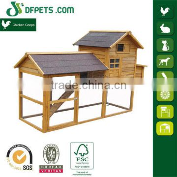 Large Wooden Chicken Coop With outdoor Run