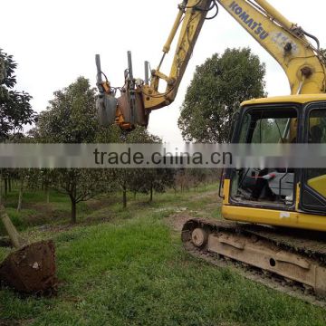Hydraulic Tree spade or tree transplanter tree remover