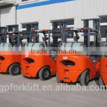 2.0 tons gas forklift shanghai