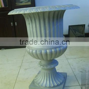 Metal casting flowerpots,China supplier of casting iron flower pots price