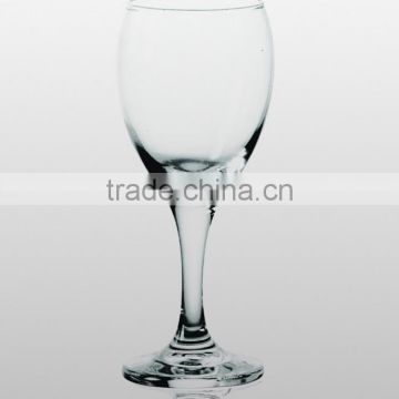 Hand blown water goblet glass wine cup