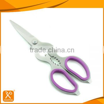 hot selling stainless steel and multi-function kitchen scissors
