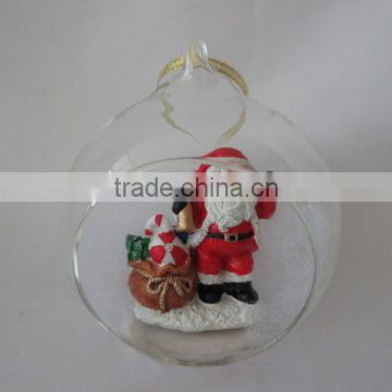 Crystal Balls Dollarma One Dollar Cheapest XMS Christamas Bear Deer Santa SnowFlake Glass 156054-15059