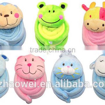China supplier 3D animal baby blanket