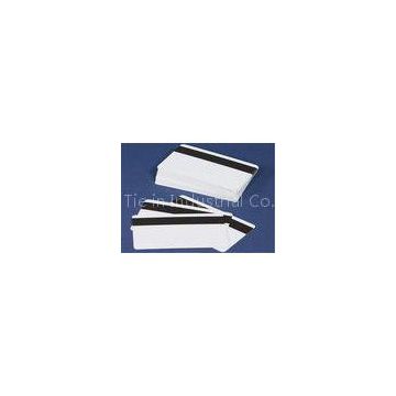 Blank Magnetic Strip Credit Card , Custom Plastic Id Cards For Bank / Restaurant