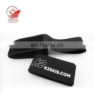 Hot popular magic tape wholesale ski equipment strap with logo