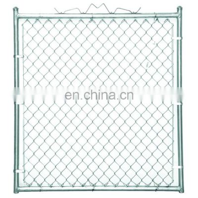 Chain link fence for football fence wire mesh/ basketball court fence / outdoor stadium fence