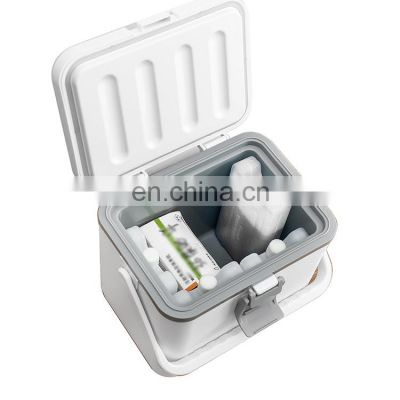 For blood transport cooler box keep the temperature at 2-8 degree 12-48H, Mini insulin medical transport cooler box