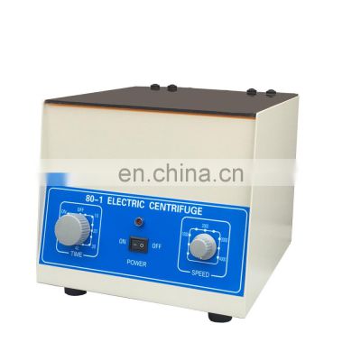 Good supplier  80-1 electric centrifuge 6 hole  Laboratory Clinical Centrifuge for lab