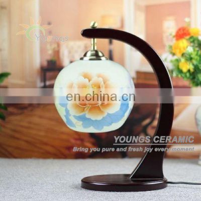 Retail And Wholesale Traditional Thin China Egg Shell Porcelain Decorative Table Lamps