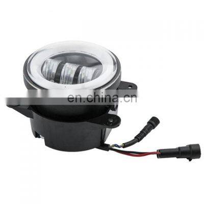 Fog light special for Harley motorcycle with angel eyes