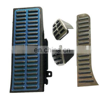 Car Accessories Non-Slip Performance Metal Foot Pedal Pads Brake Accelerator Pedal For Passat