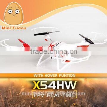 2016 newest arrival barometer height syma drone X54HW with wifi HD camera