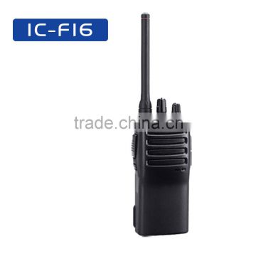 IC-F16 Handheld Radio 16CH VHF 136-174mHz 5W DTMF Function Two Way Radio