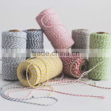 Wedding Party Gift Wrap 12-Ply Cotton Divine Twine, 110 Yard/Spool