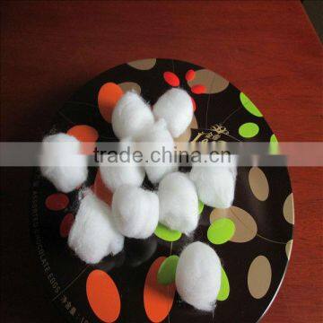 colored cotton balls