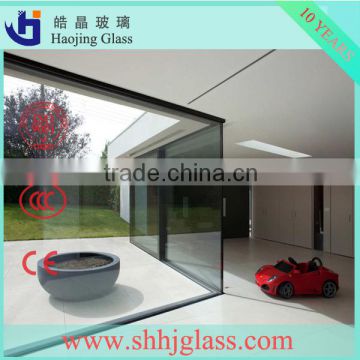 Haojing laminated glass canopy with CE certificate