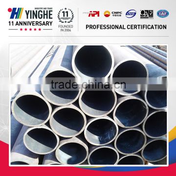 High quality large diameter thick wall erw welded black steel pipe