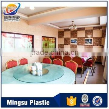 New design low price waterproof PVC panel for intenior decoration wall