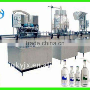 pet&glass bottle filling and capping machine