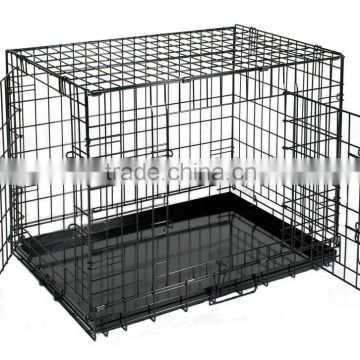 Hot Sale Wire Pet Cage with two doors
