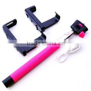 Hot new products for 2015 trending hot products bluetooth selfie stick (HC108)