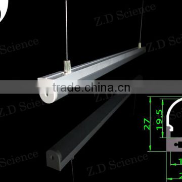 Anodizing LED Linear Light Aluminium Housing LED Pendant Profile Lighting Fixtures