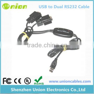 USB to Dual Serial Adapter USB to Twin RS232