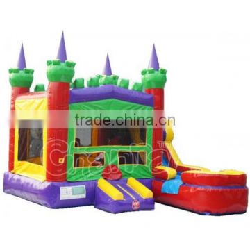 Wet Dry Combo Slide Inflatable King Bouncy Castle                        
                                                Quality Choice