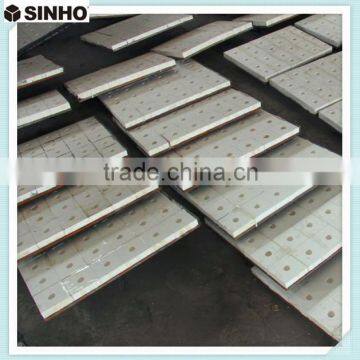 Wear And Impact Resistant Ceramic Hardplate