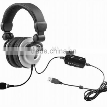 Microphone,Noise Cancelling Function and Computer Use High sound quality gaming headphone for computer
