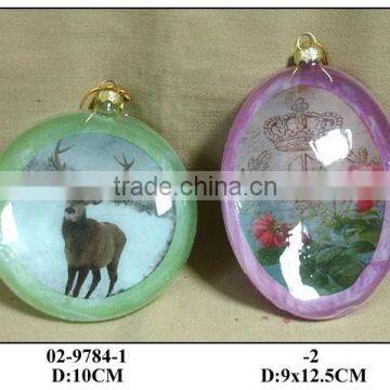 beautiful glass Easter hanging decorations