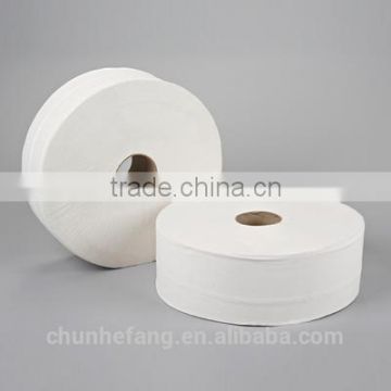 Recycled pulp cheap price wholesale jumbo roll toilet tissue paper