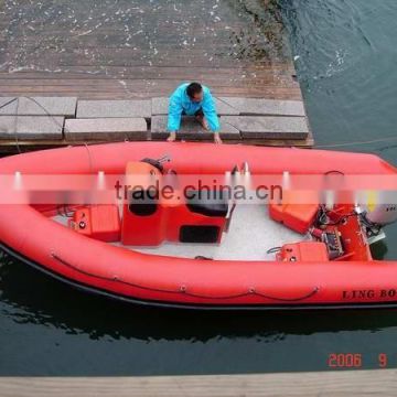 Hypalon/PVC Rigid Hull Inflatable Boat (RIB)