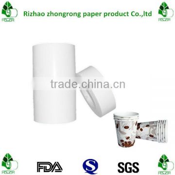 high grade double side poly coated paper for making cups