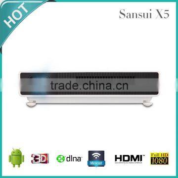 Sansui X5 portable mini 3D projector multi function mini video led projector