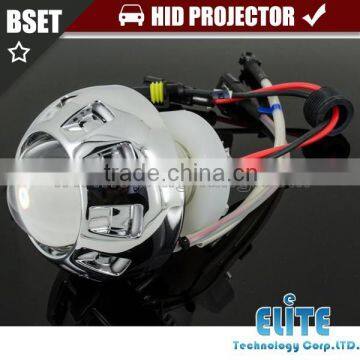 2.0 inches 35w 55w small universal motorcycle HID projector lens manufacture bi-xenon HID projector lens headlight