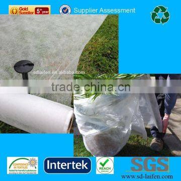 Polypropylene spunbond pp nonwoven white landscape fabric