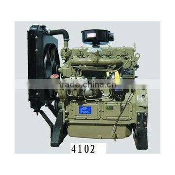 single diesel engine