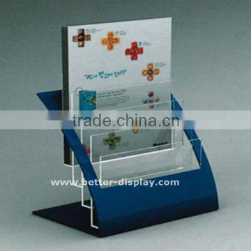 wholesale acrylic collapsible brochure stand