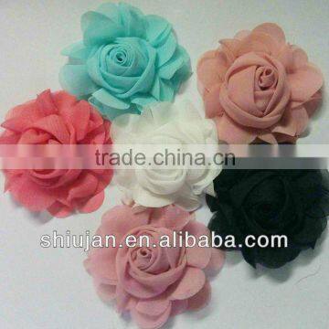 Chiffon/Satin/Organza/Silk Fabric Flower