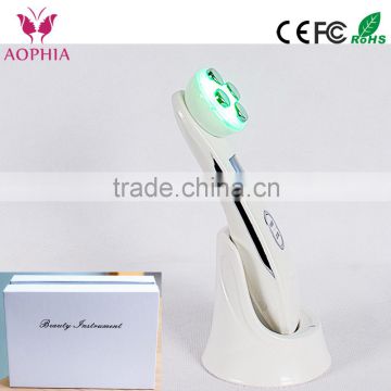EMS/RF+6 color Photon electroporation radio frequency beauty product for face lift