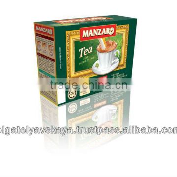 Manzaro instant tea 3-in-1 with cardamon