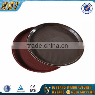 high quality plastic round serving tray