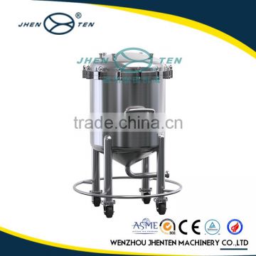 Factory supply dairy products ss304 mobile storage tank