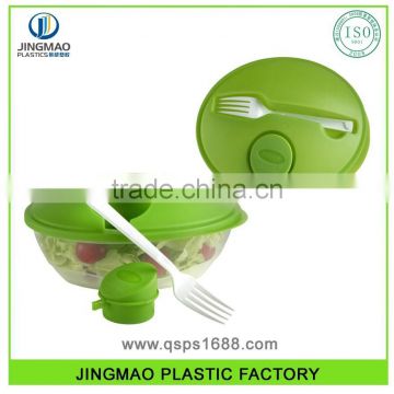 Modern Design OEM Service PP Plastic Lunch Box With Fork