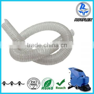 PVC coated steel wire vacuum cleaner plastic tube