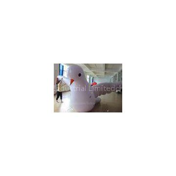 Large White Inflatable Model , 3m Inflatable Dove Helium Balloon For Decoration